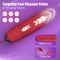 Zungen-Vibrator für Frauen - G-Punkt & Klitoris-Stimulator mit 9 Frequenzen Silikon+ABS USB-Aufladbar Liebesspielzeug