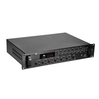 Amplificateur numérique PA professionnel 6 zones, puissance audio 5.1, système d'amplification avec USB / Bluetooth / FM, amplificateur karaoké DJ