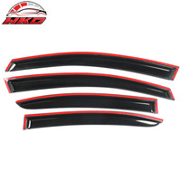 Viseras para Ventanas Estilo Delgado con Tinte Ahumado para Subaru Impreza 2012-2016, 4 Piezas, Accesorios Exteriores para Auto, Protector de Lluvia, Deflector de Viento