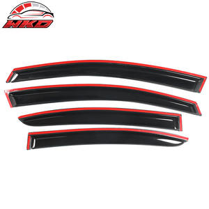 Viseras para Ventanas Estilo Delgado con Tinte Ahumado para Subaru Impreza 2012-2016, 4 Piezas, Accesorios Exteriores para Auto, Protector de Lluvia, Deflector de Viento - Product Image 5