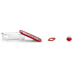 Contenedores al vacío (1,95Lt) GRATIS Inox y Rojo ACO1138 - Product Image 2