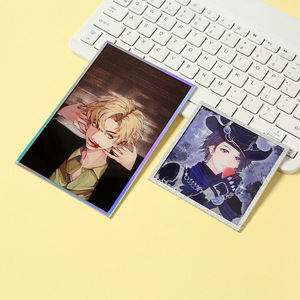 <span class=keywords><strong>Carte</strong></span> en papier acrylique Shikishi japonaise scintillante Vigreat personnalisée, pour art Kpop, cadre <span class=keywords><strong>photo</strong></span> Kpop, signature anime - Product Image 4