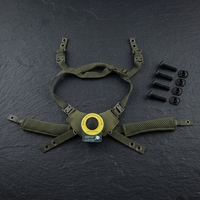 Système de suspension de casque Wendy amélioré avec sangle de menton souple et sangles de verrouillage réglables
