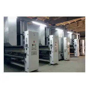 Équipement de production de papiers peints en vinyle Machine d'impression par rotogravure en PVC pour papier peint grand format