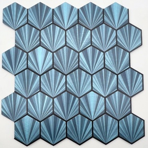 Revêtement de sol en <span class=keywords><strong>vinyle</strong></span> de bonne qualité, mousse auto-adhésive pvc, carreaux muraux extérieurs kajaria 3d, carreaux muraux hexagonaux - Product Image 2