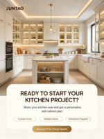 Lemari Dapur & Pintu Lemari Kayu Solid Oak Modern Buatan Khusus Kustomisasi Seluruh Rumah Lemari Dasar