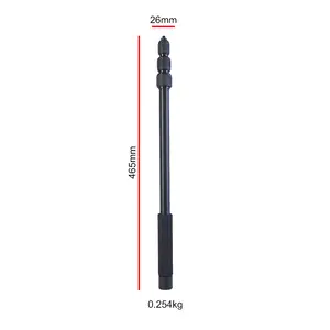 Professional Aluminum Alloy Monopod With Tripod Stand Holder For Photographic Studio