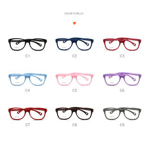 <span class=keywords><strong>Gafas</strong></span> Transparentes de Alta Calidad 1151, <span class=keywords><strong>Montura</strong></span> Completa de Silicona Colorida, <span class=keywords><strong>Sin</strong></span> Tornillos, Banda Elástica Ajustable, <span class=keywords><strong>Gafas</strong></span> para Niños - Product Image 4