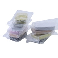 Boîte en étain coulissante noire personnalisée 5g 8g 10g 15g Mini boîtes en étain vides Petits contenants de parfum solide Boîtes en étain coulissantes