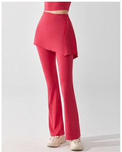 Vestido de Dos Piezas Desmontable de Cintura Alta y Ajustado a la Cadera para Uso Deportivo, para Evitar Momentos Incómodos - Product Image 2