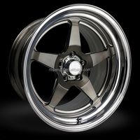 Promo Terbaru Velg Aluminium Forged 2-Piece Warna Gunmetal Poles Dengan Ring Poles, Lima Palang, Untuk Audi Pengqi 2025, Garansi 3 Tahun