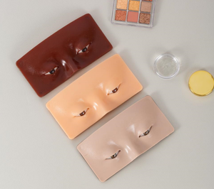 Moule de mannequin facial en silicone 5D pour la pratique du tatouage, de la maquillage permanent, de la pratique du maquillage des sourcils, du maquillage des yeux, du masque facial, du tableau de pratique - Product Image 1