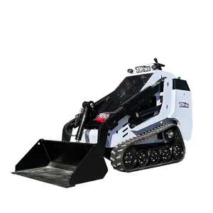 TOPONE Crawler Skid Steer Loader 300 KG con motore Kubota Yanmar in vendita