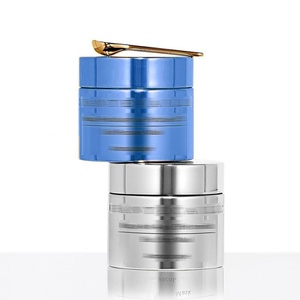 30g 50g Gold Silver Electroplate Glass Body for Skin Care Cream <b>Eye</b> Cream Packaging with Screw Cap - Product Image 4
