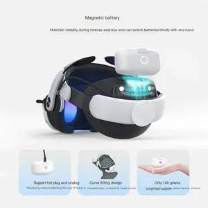 Sangle de tête <span class=keywords><strong>BOBOVR</strong></span> M3 PRO avec batterie pour Quest 3/3S, sangle Elite confortable pour casque VR, accessoire de remplacement VR - Product Image 6