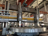 Haute précision automatique robuste Double colonne simple 2 axes CNC tour à tourelle verticale nouvel état composants de base engrenage