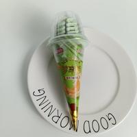 Vente en gros de délicieuses cornets de crème glacée au goût de melon Hami - 100g