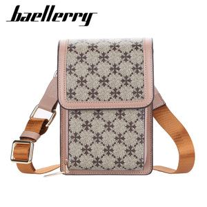 Baellerry Women's Printed Phone Bag Vertical <b>Square</b> Magnetic Buckle Crossbody Bag With Multiple Card Slots Shoulder Bag - Product Image 5