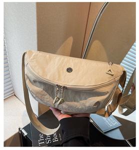 Nuevo Bolso Bandolera Estilo Coreano, Bolso de Hombro Tipo Dumpling, Bolso Pequeño de Tela para Mujer - Product Image 4