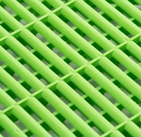 Polypropylen-Verbundmatten 400x400 Belüftete Fliesen Gummibodenbelag für Entwässerung Garagenbodenfliesen