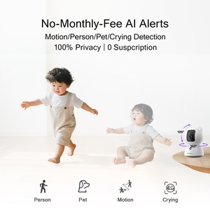 Cámara Inteligente Original con Visión Nocturna, Detección de Seguridad para el Hogar, Cámaras Portátiles con IA para Interiores - Product Image 2