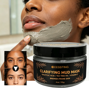 Hot Sales <b>Face</b> Skin Care Moisturizing Whitening Deep Cleaning Mud Mask Sulfate-free Smoothing <b>Face</b> Care Clarifying Mud Mask - Product Image 1