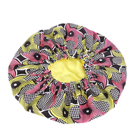 Chaud grande taille femmes Satin doublé imprimé africain Bonnet Double couche réversible Ankara Bonnets