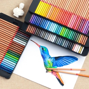 Boîte en fer blanc de qualité supérieure, 120 couleurs, pour <span class=keywords><strong>dessin</strong></span>, crayon de couleur - Product Image 4