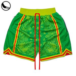 BETHERIVAL Summer <b>Men</b> Quality <b>Long</b> Orange Black Mesh Custom 90s Blue Lighting Youth Vintage Private <b>Shorts</b> - Product Image 2