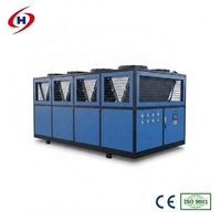 Enfriador de Agua Industrial Honeywell de 80HP 240KW, Refrigerado por Aire, para Sistemas R32/R22/R410A/R134A/R407C/R404A