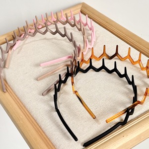 <span class=keywords><strong>Serre</strong></span>-têtes <span class=keywords><strong>zigzag</strong></span> pour femmes, accessoires de mode pour coiffures lissées, <span class=keywords><strong>serre</strong></span>-têtes ondulés confortables, <span class=keywords><strong>serre</strong></span>-tête peigne avec dents - Product Image 6