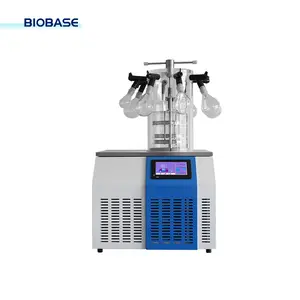 BIOBASE meja China pengering pembekuan BK-FD10PT Benchtop mesin pengering vakum pembekuan laboratorium-80C derajat 6L untuk Lab