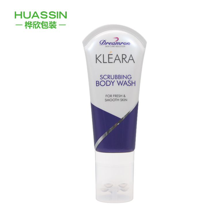 Customized Design Round on Essence Plastic tube for Massage with 5 Metal Roll on Ball Tube