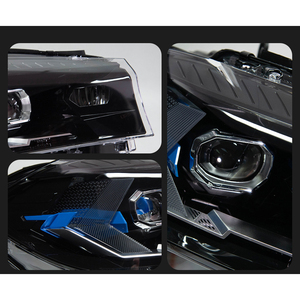 Faro Delantero <span class=keywords><strong>para</strong></span> BMW X5 F15 2014-2018, Conjunto <span class=keywords><strong>de</strong></span> Faros LED, Actualización <span class=keywords><strong>con</strong></span> Lente LED, DRL, Señal <span class=keywords><strong>de</strong></span> Giro Secuencial - Product Image 6