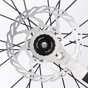 Rotor de frein à <span class=keywords><strong>disque</strong></span> <span class=keywords><strong>Centerlock</strong></span> en acier inoxydable LEBYCLE 140/<span class=keywords><strong>160</strong></span>/180 mm - Product Image 6
