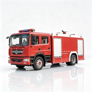 Camión de Bomberos Dongfeng D9 4x2 con Tanque de Agua de 6 Toneladas, 90m de Altura de Trabajo y Sistemas de Control - Product Image 1
