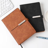 Libreta de Negocios Personalizada A5, Tapa Dura de Cuero PU Ecológico, Cosido con Hilo Térmico, 80 Hojas, Promocional para Estudiantes