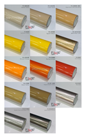 Carte d'échantillons de peinture de protection colorée GWF, plus de 400 couleurs, film de protection changeant de couleur pour le wrapping automobile