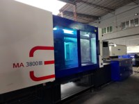 Machine de moulage par injection hydraulique d'occasion de 380 tonnes d'Haitian avec moteur PLC pour une haute productivité de plastique PET/ABS/PP