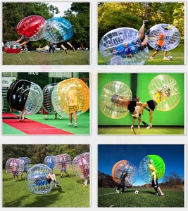 Pelota de parachoques de alta calidad de PVC y TPU, pelota de fútbol de burbuja de parachoques humano inflable en <span class=keywords><strong>alquiler</strong></span> - Product Image 3