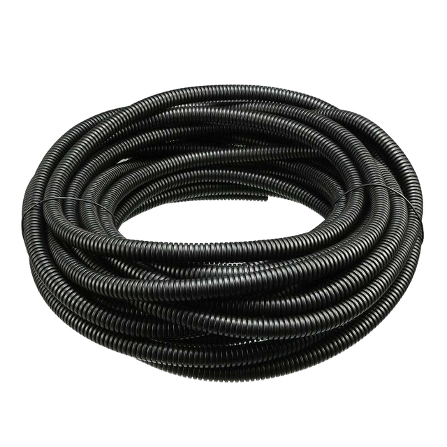 Supplier PE Flexible Corrugated Pipe Threading Hose Wiring protection Split and NO Split 1/4 Inch Flexible Conduit
