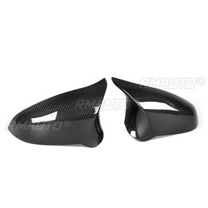 ฝาครอบกระจกมองหลังรถยนต์คาร์บอนไฟเบอร์แบบแห้ง สำหรับ BMW F80 M3 F82 F83 M4 ปี 2014-2020 สำหรับ BMW F87 M2 ปี 2018-2020 ใช้แทนฝาครอบเดิม สำหรับรถพวงมาลัยซ้ายเท่านั้น - Product Image 2
