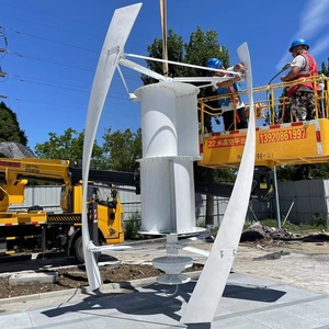 Wind Power and Solar 48V 380V 5KW 10KW Vertical Axis Wind System With and <b>Controller</b> RX-X Series Vertical-axis Wind Turbines RX- - Product Image 5