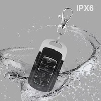 Télécommande de porte de garage multifréquence 280/868 MHz à 4 boutons, duplicateur de clé porte-clés, clonage de code fixe/rolling pour barrière
