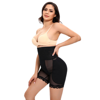 Taille haute dentelle respirant ferme contrôle culotte femmes post-partum Shapewear grande taille ventre contrôle corps Shaper avec rembourré