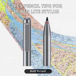 2 Puntas de Repuesto para Lápiz Óptico Huawei <span class=keywords><strong>M</strong></span>-Pen Lite AF63 M5/M6 C5 Matebook E Tablet Vast Sun/OEM, Plástico 0.3 - Product Image 2