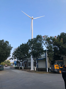 <b>6KW</b> Hybrid Solar-<b>Wind</b> Power Generation System <b>Vertical</b> Axis <b>Wind</b> for Home Use Sale in Sweden & Finland - Product Image 2