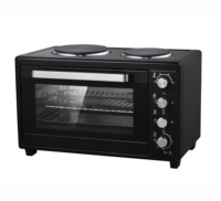 Four électrique 45-48L avec plaques chauffantes, grill, four rotatif