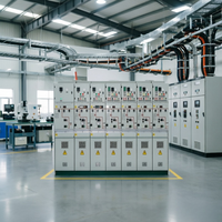 Fabricant professionnel de distribution d'énergie industrielle triphasée 12 kV, 630 A, modulaire, encastrée dans un coffret métallique, remplie de SF6, IP67, pour réseau électrique.
