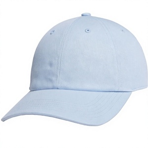 Gorra de Béisbol de Algodón Azul Claro, Ajustable, de 6 Paneles, Unisex, Estilo Dad Hat, Casual, para Viajes al Aire Libre, Protección Solar - Product Image 3